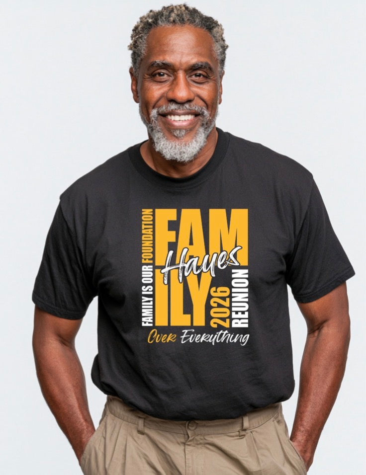 Hayes Family Reunion Tee - Black